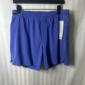 AUTHENTIC LULULEMON MENS SURGE SHORTS 6" LINED, Wild Indigo WLIN NWT